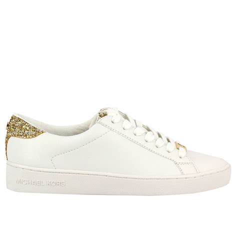 witte sneaker michael kors|Michael Kors white designer sneakers.